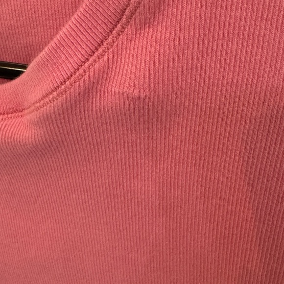 Zara Pink Ruffle Sleeve Crop Top Size L - Picture 5 of 5